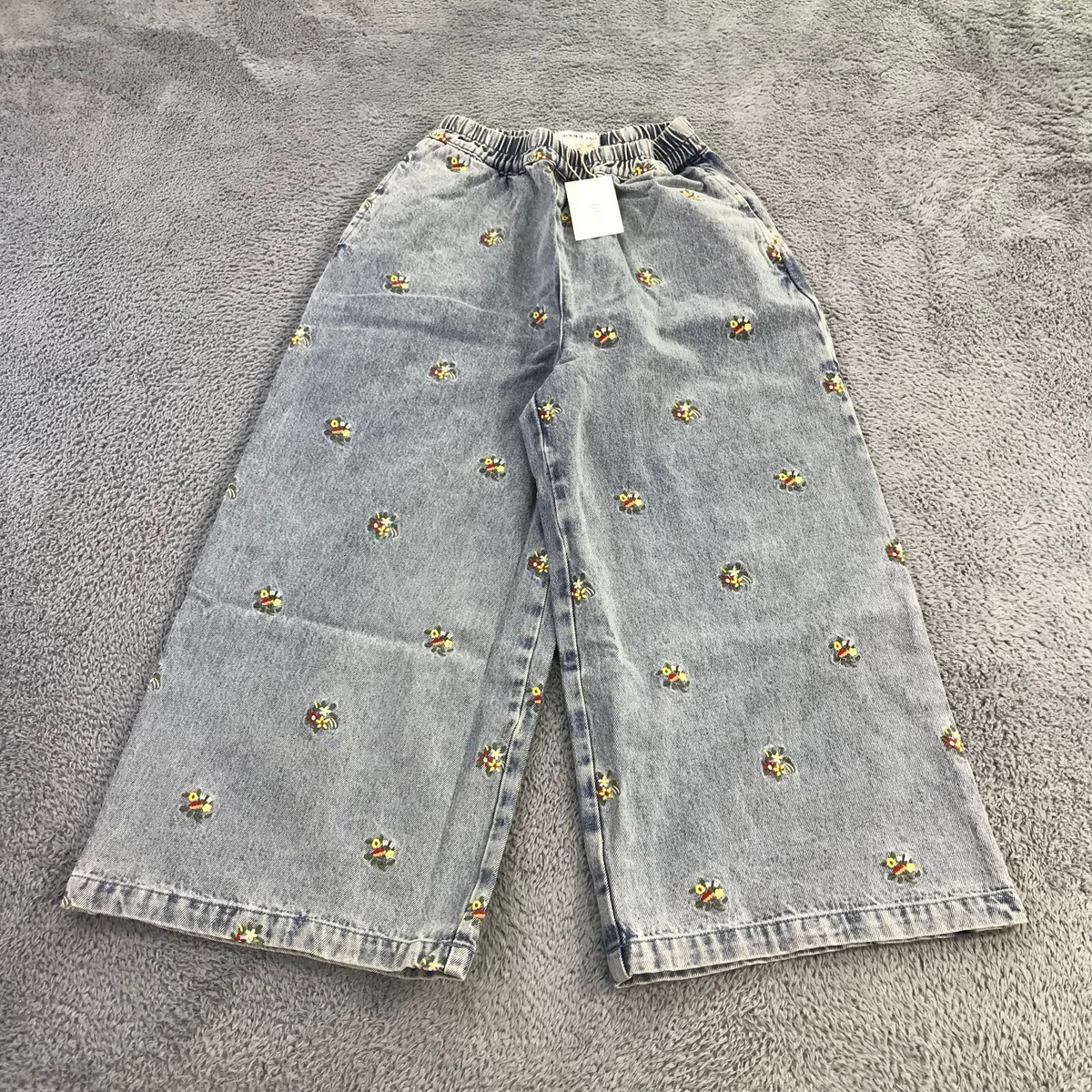 パンツ Enewd nina flower embroidery pants Amazon.com: Kids Little Girls Cute Flower Embroidery Pants