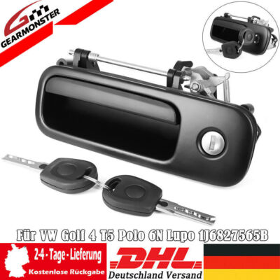 Griff Schloss Heckklappe Für VW Golf 4 Polo 6N Lupo 1J6827565B + 2x Schlüssel DE