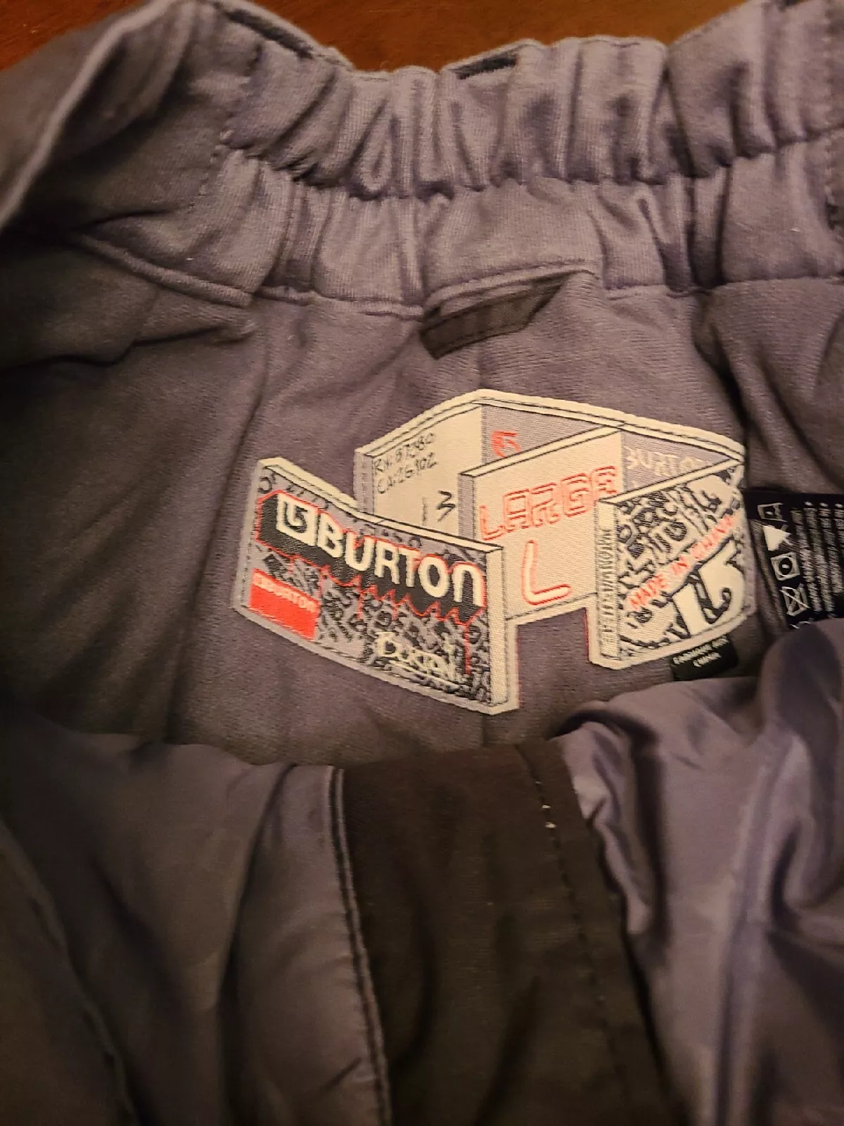 burton cargo pants
