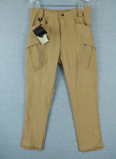 Outdoor Equipment Tactical Pants Military Khaki Tan Cargo Pants Medium 32X27.5