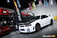1999 Nissan GT-R R34 GTR Haltech Nismo TE37 Momo IC7 Carbon JDM 500HP
