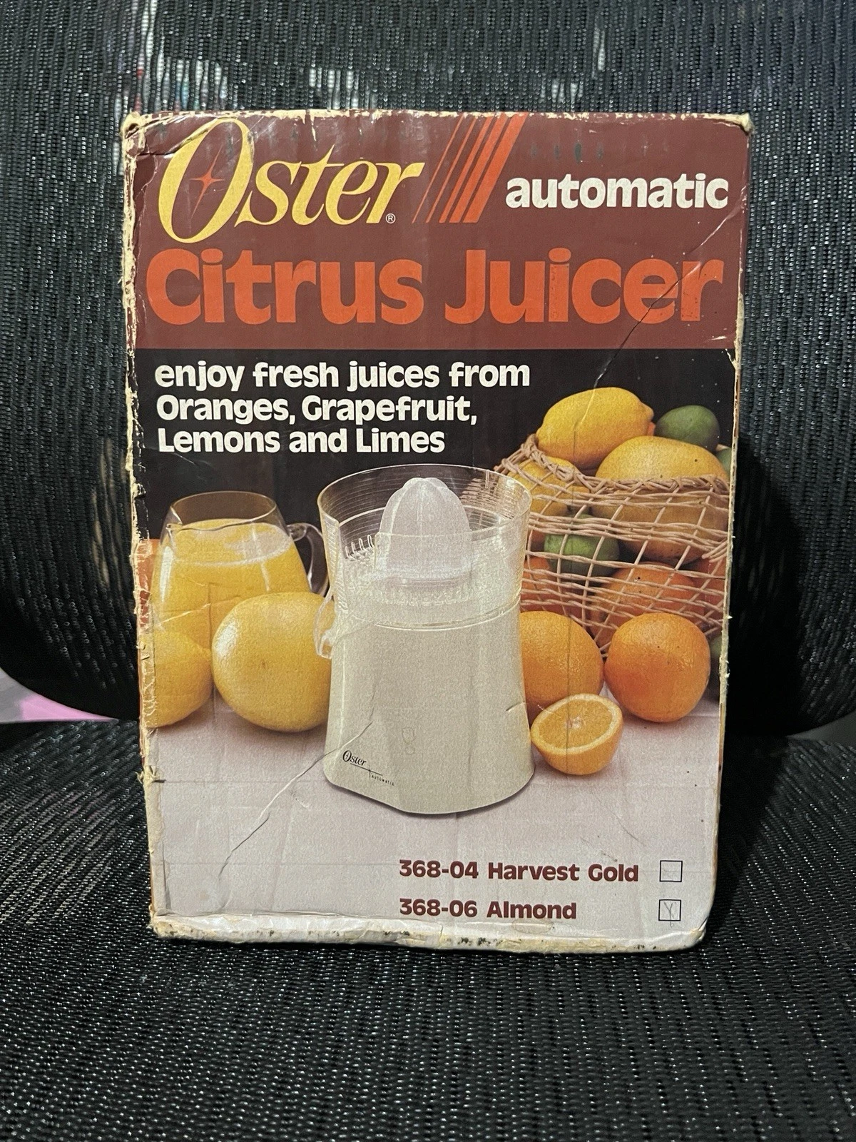 Oster Automatic Citrus Juicer Almond Model 368-06 From 1982