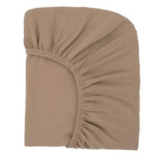 Nora's Nursery Organic Muslin Crib Sheets - 100 Cotton - Fits Standard Crib