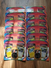 Lot of 12x Unova Two 2 Pack Blister Forces of Nature Trio Fusion Strike Pokemon