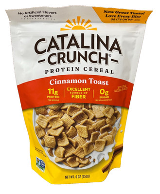 Catalina Crunch Cinnamon Toast Protein Cereal 9 oz