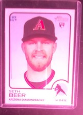 2022 Topps Heritage - Seth Beer #77 (RC)