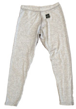 Polarmax Youth Medium Base Layer Bottoms Heather Grey Tights Pants New