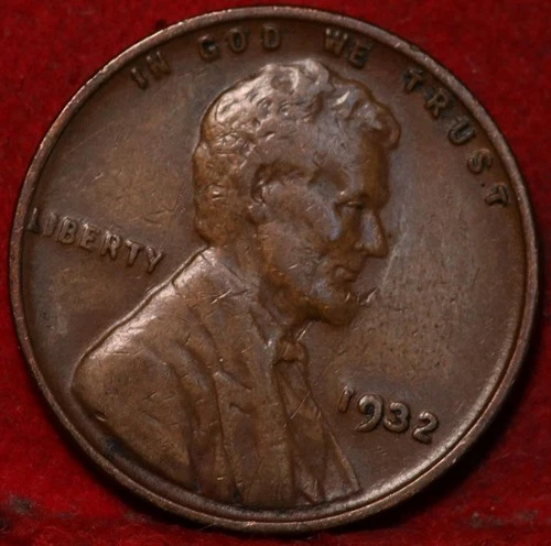 1932-P Lincoln Wheat Cent — photo from the most recent tracked eBay sale