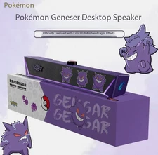 Pokémon Desktop Soundbar（Gengar） Multi Function Bluetooth Speaker 2025 New