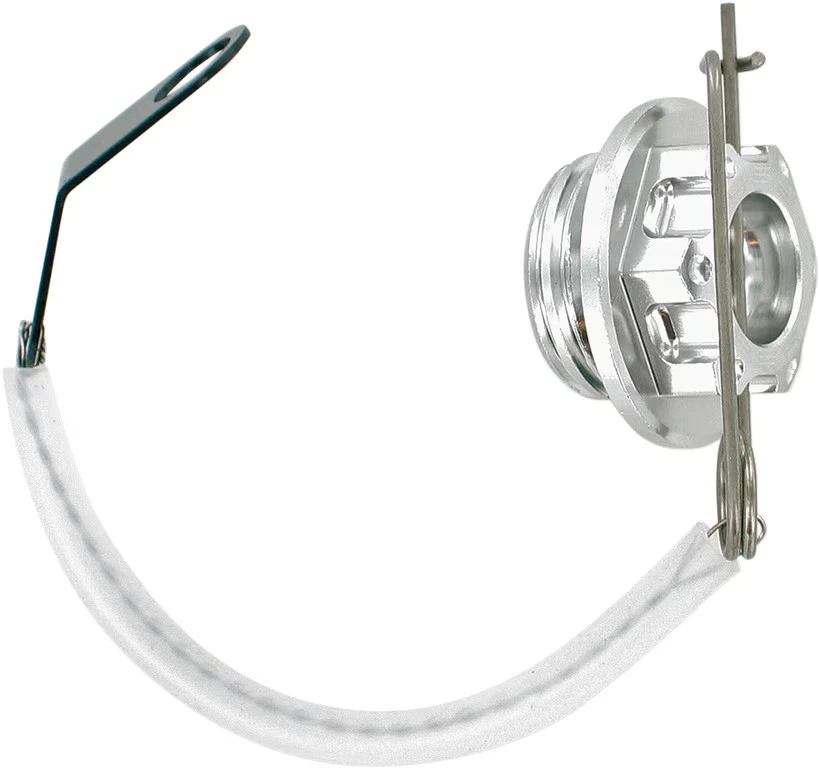 Kit de tapa de llenado de aceite PSR - M27 x 3,0 - plateado motocicleta ATV/UTV bicicleta de calle Foto 2 de 4