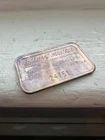 Toned Vintage 1oz 999 Silver Bar - Engelhard Canada 5-digit Serial