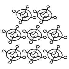 8pcs 40mm Fan Finger Grill Metal Grill Protector Guard Fan Protective Cover