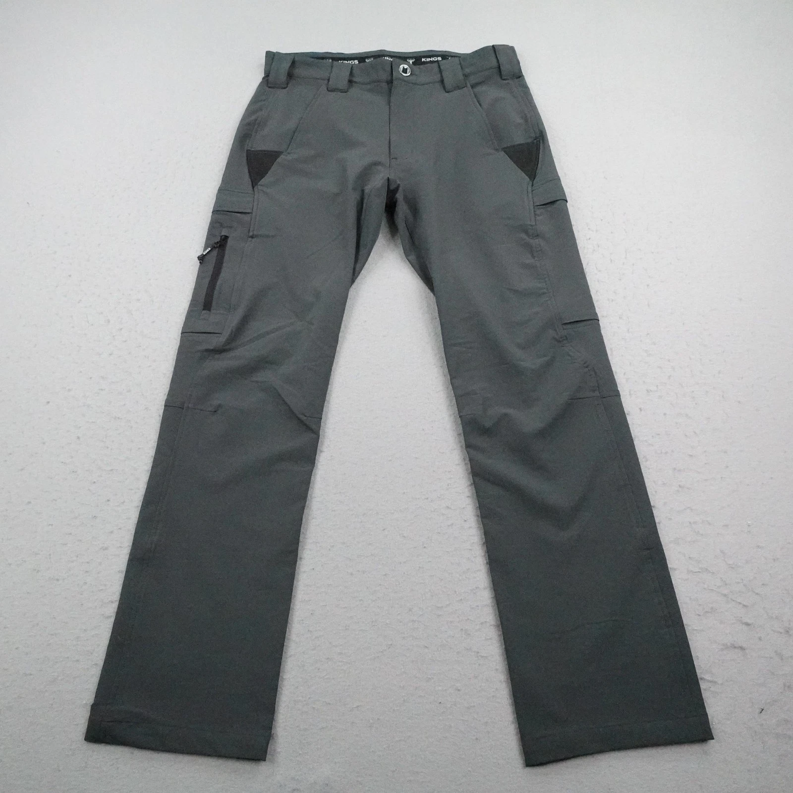 KINGS Pants Mens 34x34 Gray Cargo XKG Ridge Softshell Hunting Fleece Lined Flex
Opens in a new windo