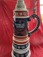 SAM ADAMS  - OCTOBERFEST BEER STEIN PROMOTIONAL DISPLAY ~ 36" TALL