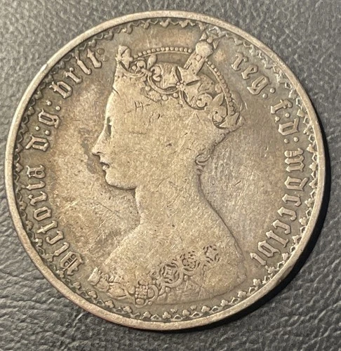 Photo of a 1856 Victoria Florin from an eBay listing that sold on Jul 5, 2026