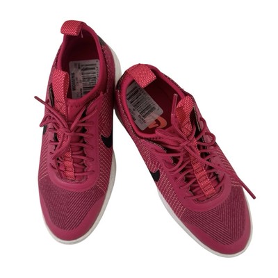 Nike Lunarelite Sky Hi Women s Size 7 Red Mesh Casual Wedge Sneaker
