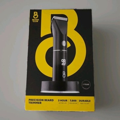 Beard Club - Precision Beard And Hair Trimmer Electric Cordless Rechargeable NEW