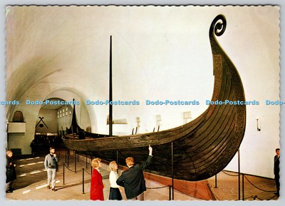 D330731 Oslo. Norwegen. Das Wikingerschiffsmuseum. Das Osebergschiff. Mittet. Jac. Br