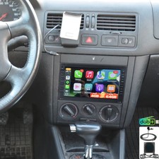 4+64GB DAB+ Für VW BORA 1998-2006 Android 15 Autoradio Carplay GPS Navi + Kamera