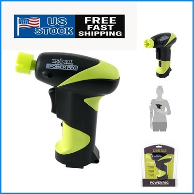 Power Peg Motorized String Winder for Electric Guitars - 70% Faster Restringing