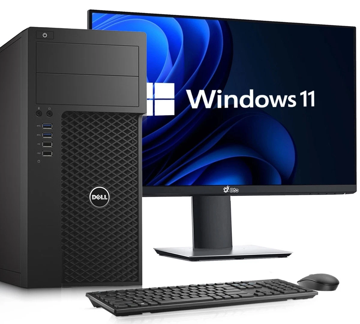 Dell 3620 Desktop Tower PC i5-6th 32GB RAM 1TB SSD 500GB HDD WiFi