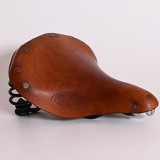 Brooks Flyer Leather Saddle Brown - Suspension - Vintage Touring Road Bike Trekking
