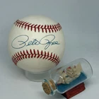 Pete Rose signed Rawlings ONL Baseball JSA COA Phillies Reds Auto A4403