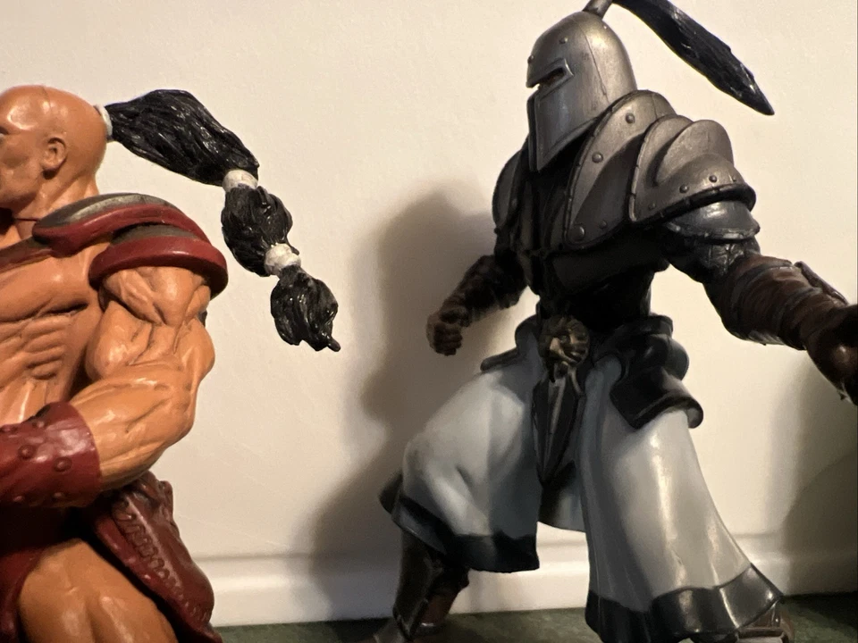 Lote 3 Figuras World of Warcraft-1998 y 2000, Orc Grunt, Soldado Humano y... Foto 4 de 4