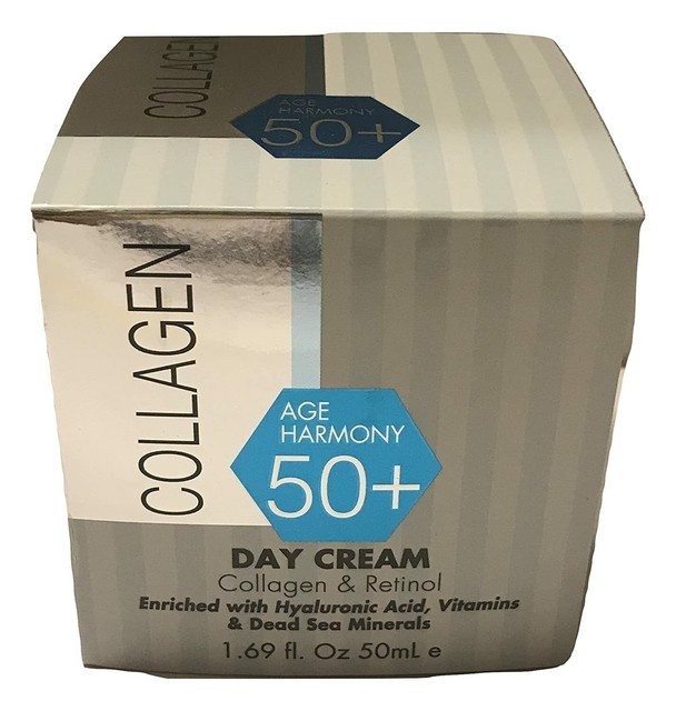 Spa Cosmetics Age Harmony 50+ Day Cream Collagen & Retinol 1.69 fl oz