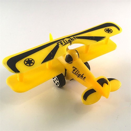 Mini Vintage Plastic Plane Model Aircraft Glider Biplane Airplane Model Kid- _xa - Picture 12 of 12