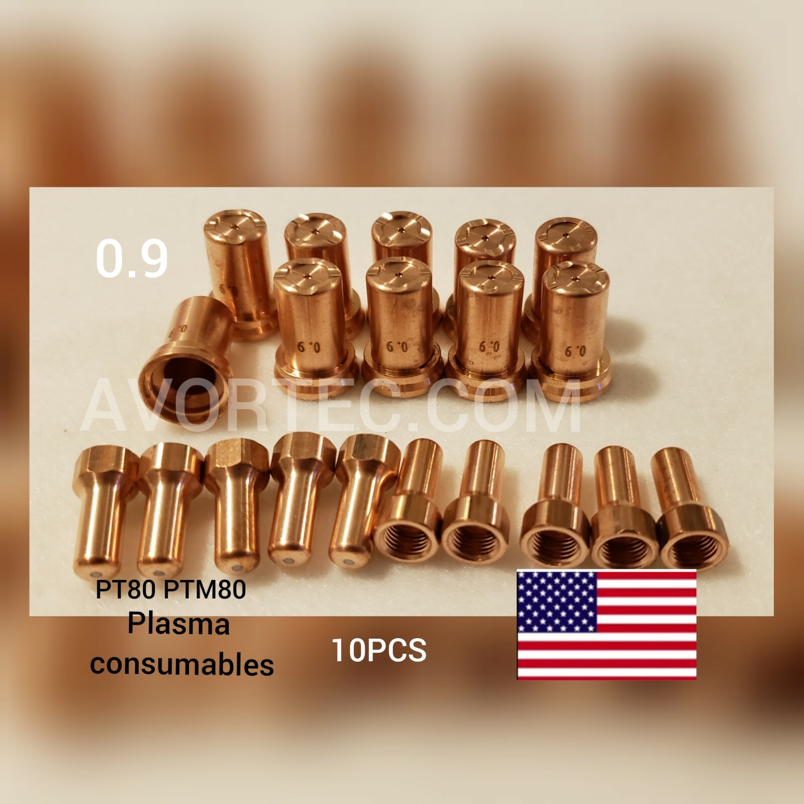 Set Di 60 Punte Per Torcia Al Plasma PT-80 PT80 IPT-80 Con 30 - Foto 4