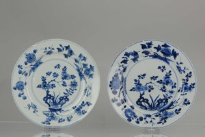 Antique Chinese Porcelain 18th C Plate Kangxi/Yongzhe