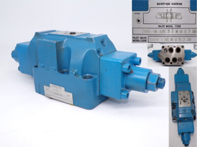 Vickers DG5V H8 X2C 3 T MUH 7 20 + DG4V 3 6C MUH 7 30 Hydraulikventil 30-5 #6533