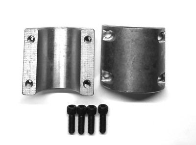 1.25 Inch Bolt On Tube Clamps 4-Pack Steel Tube Clamps For 1.25" Roll Cage, Light Bars & Tire Mounts Tire Mounting Bar - Foto 8