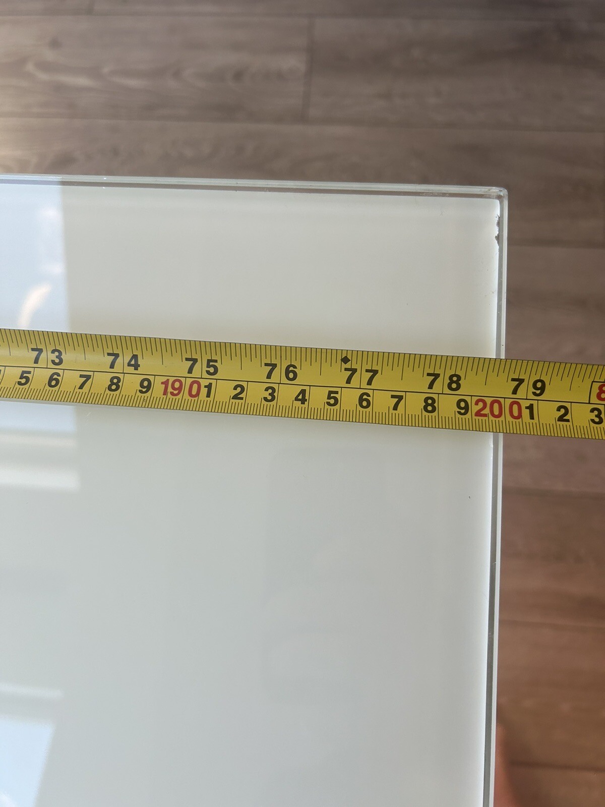 Next Glass Large dining room table eBay