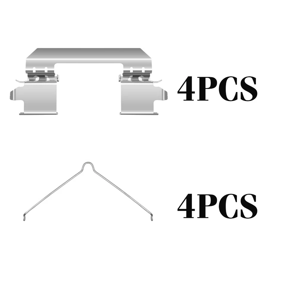 Pastillas de freno delanteras + traseras de cerámica para Cadillac XT5 XT6 2017 2018 2019 2020 2021 Foto 3 de 4