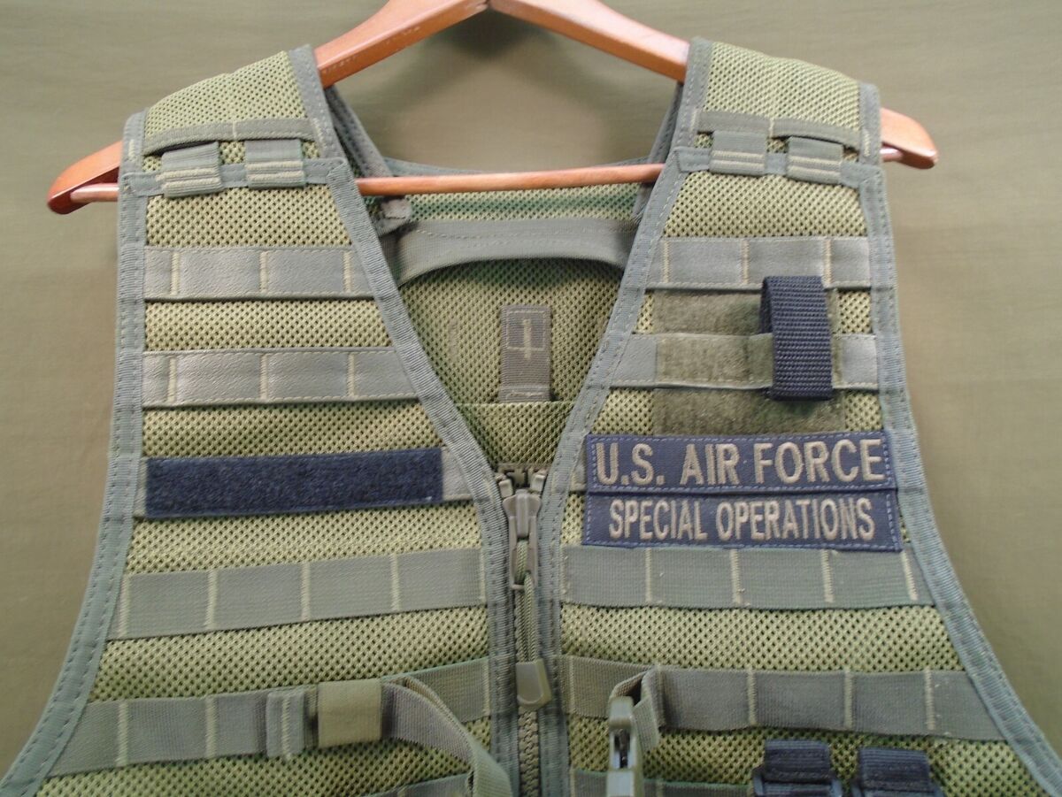 US Military Air Force VTAC 5.11 Tactical LBE Vest Coyote US Military Air Force VTAC 5.11 Tactical LBE Vest Coyote