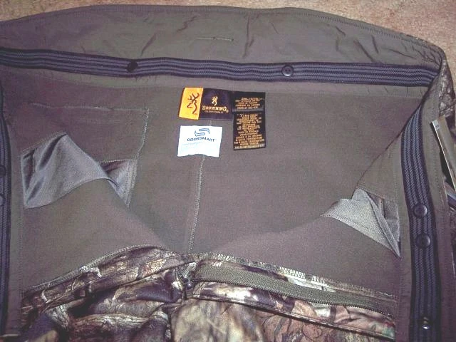 Mens 2X Camo Pants Mossy Oak Camo Pants Scent Control Hunting Pants Windproof - Image 3 of 4