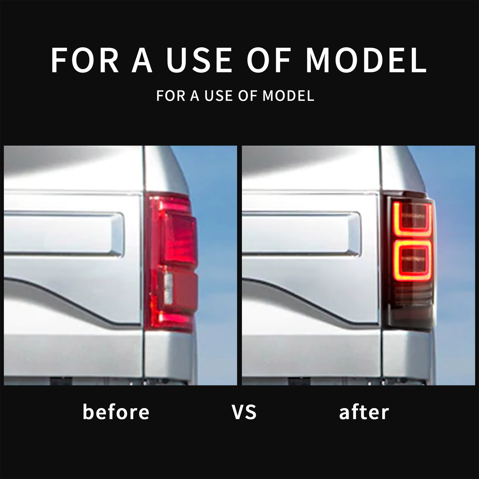 Se Adapta A Ford 2009-2014 F150 Led Luces Traseras | Meses Sin Interés