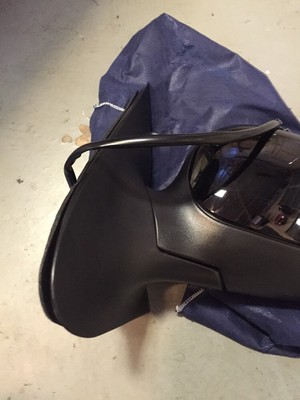 DRIVER SIDE VIEW LEFT HAND LH POWERED MIRROR 4205-55015-02 POLYWAY