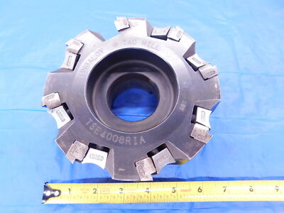TUNGALOY 160MM O.D. 90 DEG FACE MILL TSE4006RIA 2'' PILOT 8 FL TE.. INSERTS 160