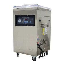 TECHTONGDA Vacuum Sealing Machine Packaging Sealer Single Chamber Stainless 110V