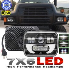 Faro LED DOT 5X7 7X6" DRL haz sellado para Ford F-150 Ranger F600 F700 F800