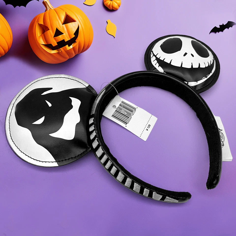 Diadema orejas de Jack y Zero Minnie Mouse de Pesadilla antes de Navidad de Disney-Parks Foto 3 de 4