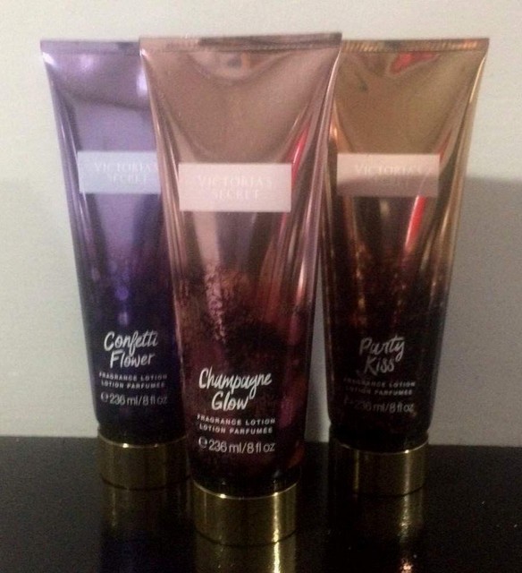 Victoria's Secret Confetti Flower Fragrance Lotion 8 fl oz Lot of 3