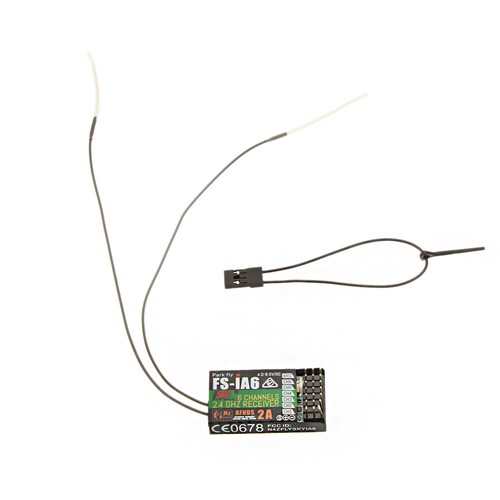 NEW 2Pcs 2.4G Flysky FS-iA6 6CH Receiver w/Double Antenna For Transmitter G6Y9 - Picture 6 of 9