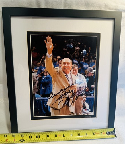 Authenticated Dick Vitale "AWESOME BABY" Autographed Framed Photo 15.5x13.5in - Picture 5 of 6