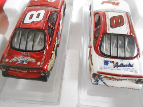2002 Action Dale Earnhardt Jr. #8 MLB All Star Game 1:64 Limited Edition 2 Cars - Picture 9 of 9