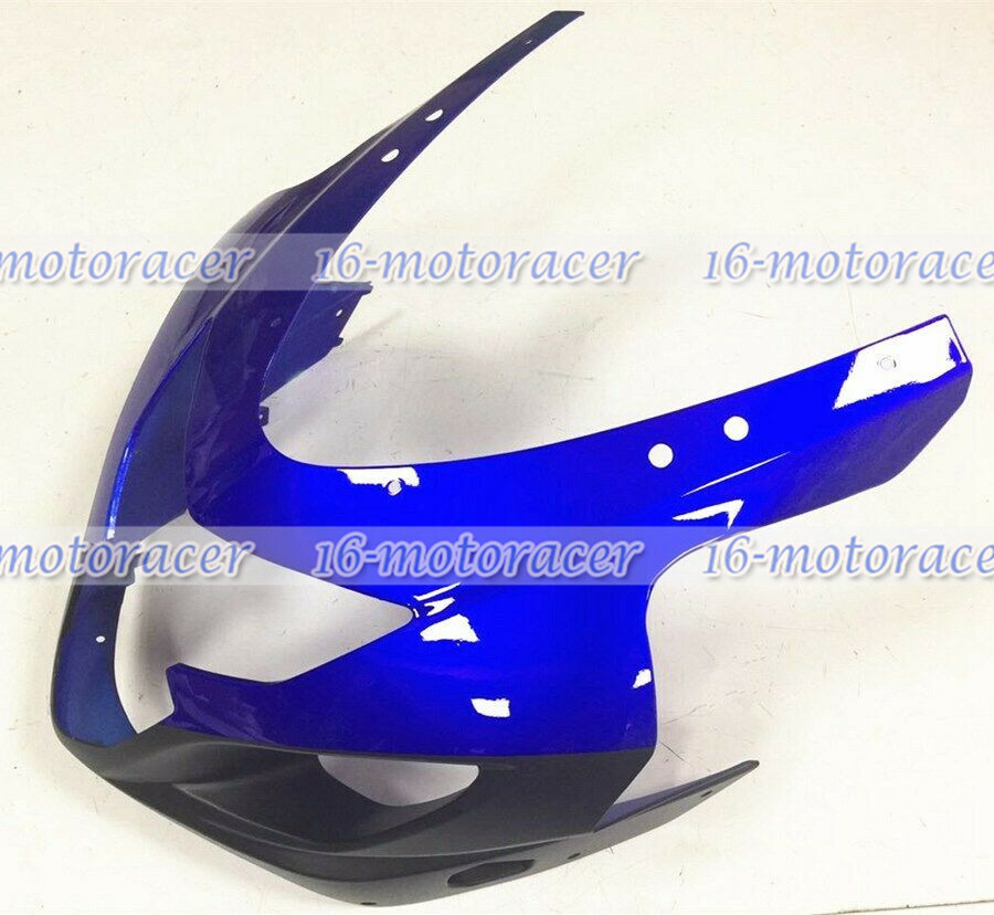 Fairings Fit for GSX-R 600/750 2004-2005 K4 Blue Matte Black Injection Mold #132 image