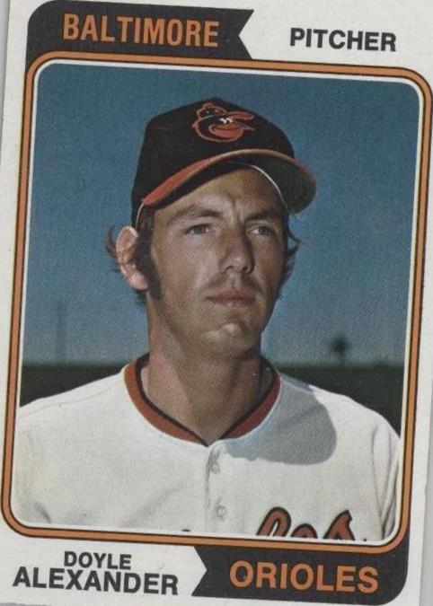 1974 Topps - Doyle Alexander #282 - 1 of 1